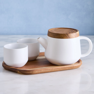 SET JUEGO DE TÉ LEAH WHITE